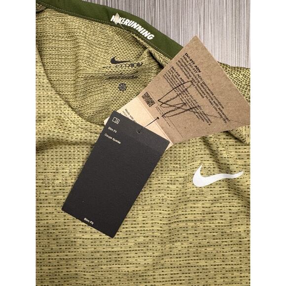 Nike Men's Dri-FIT ADV TechKnit Ultra Short-Sleeve Running Top Size Large NWT - Picture 4 of 6